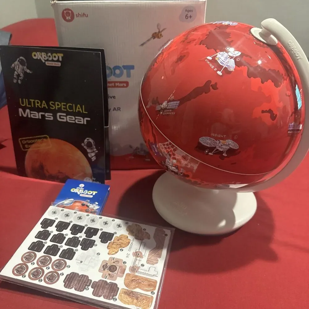 Educational - Shifu Orboot Mars [App Based] Interactive AR Globe for Planet Mars